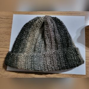 Handmade crocheted adult beanie